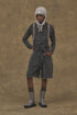 DRAW CODE MOHAIR KNIT CAP -GRAY-